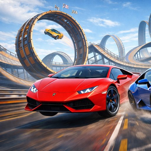 Cool SuperCars Stunts PvP