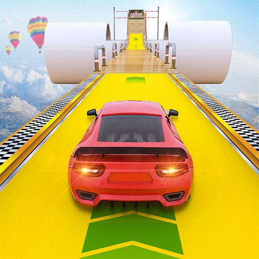 Real Impossible Sky Tracks Car Driving